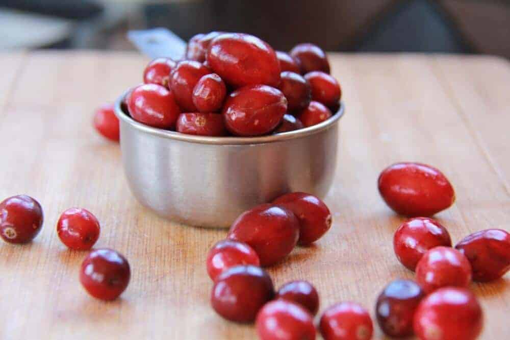Cranberry Glazed Roasted Brussel Sprouts