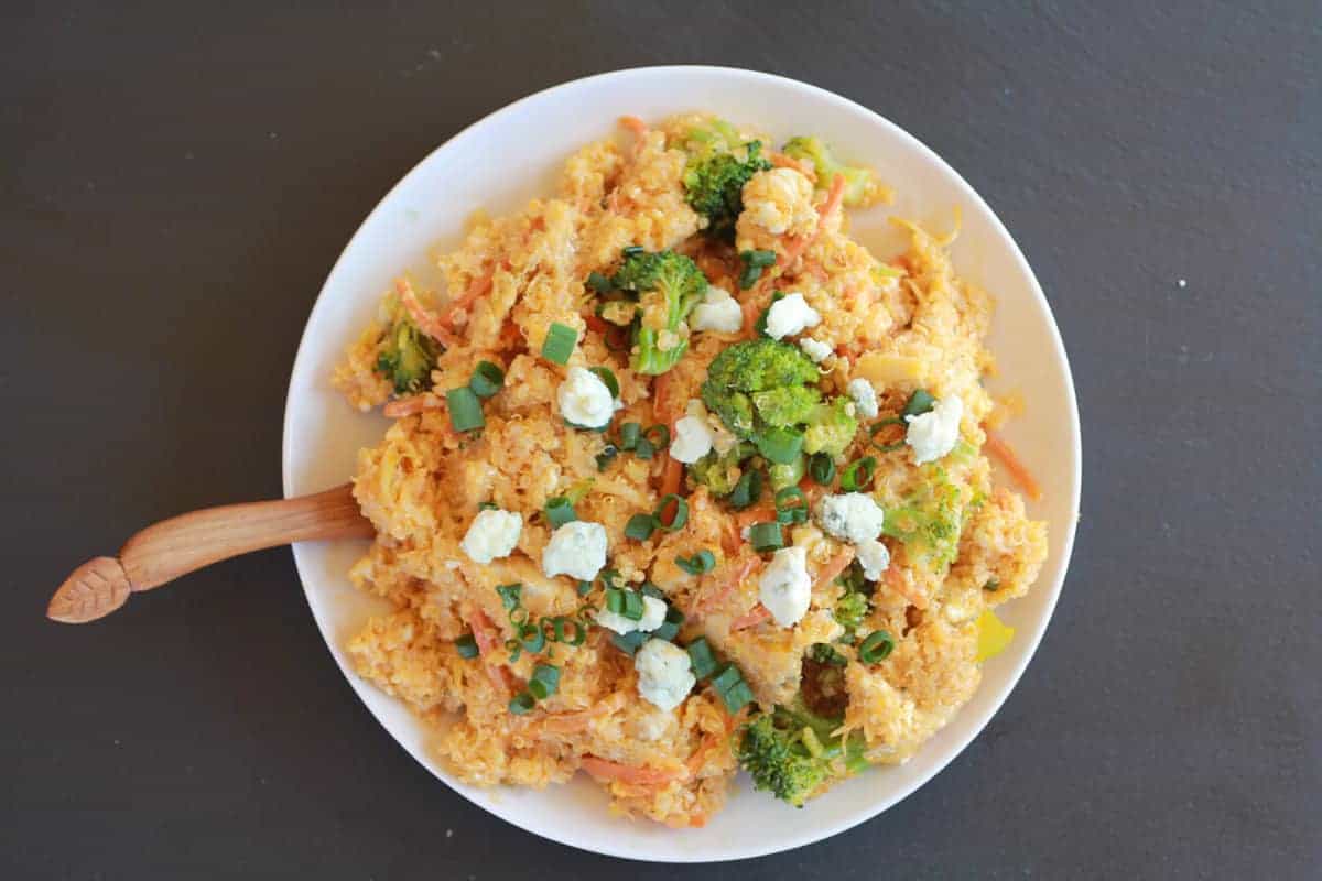 Buffalo Chicken Quinoa Salad