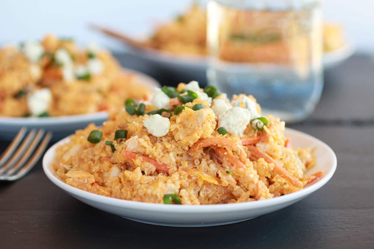 Buffalo Chicken Quinoa Salad
