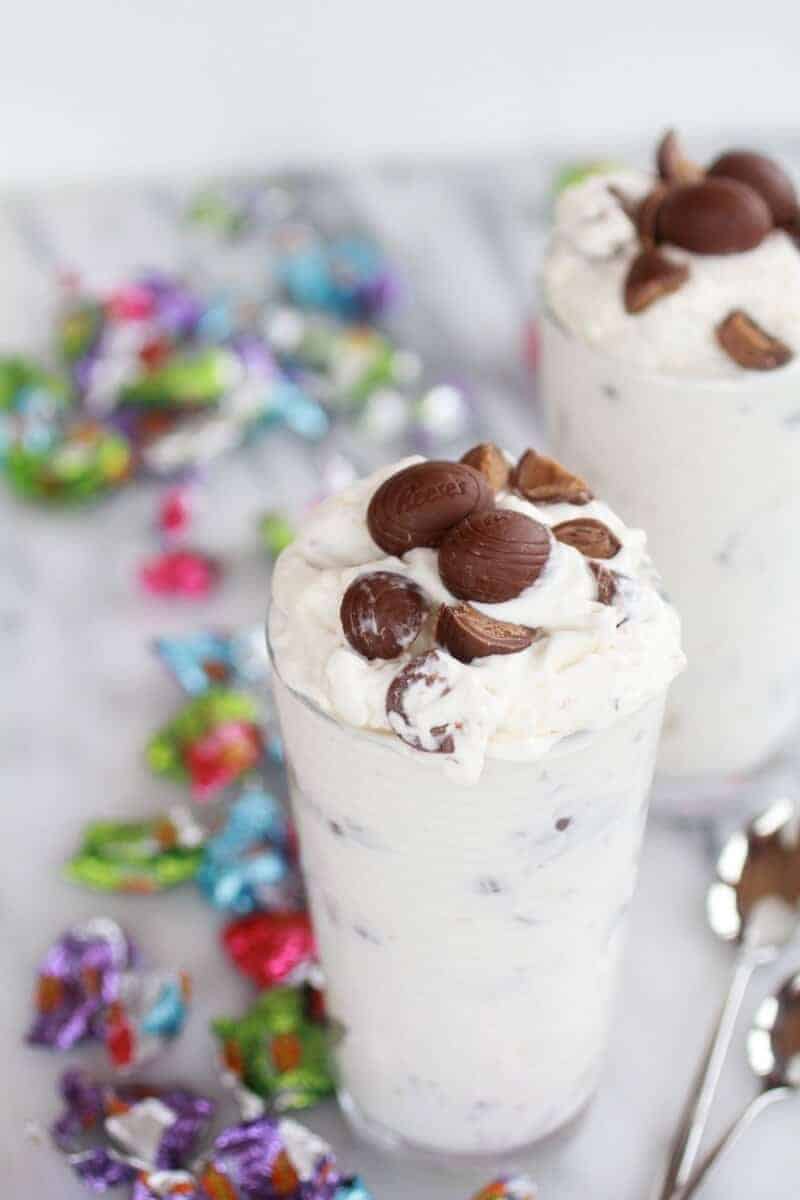 Homemade DQ Reese's Peanut Butter Cup Blizzard-7