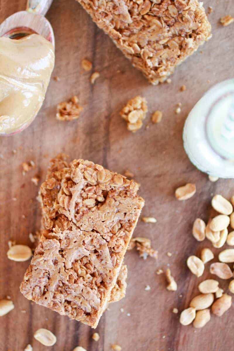 Crunchy Oatmeal Peanut Butter Oats 'n Honey Bars | https://body-metrics.site/