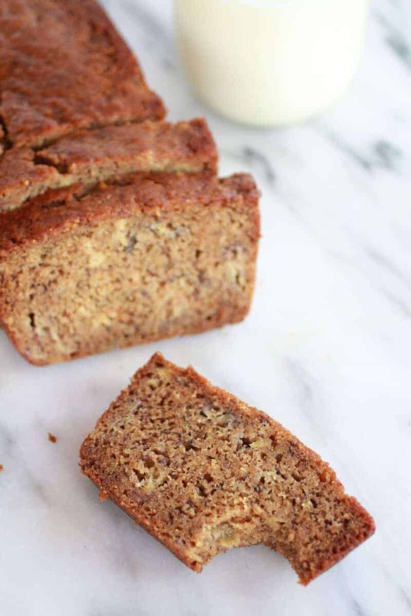 Graham Cracker Banana Bread-7