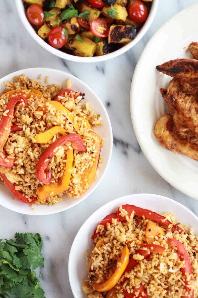 Jerk Chicken with Fired Rice and Grilled Pineapple Salsa https://body-metrics.site/