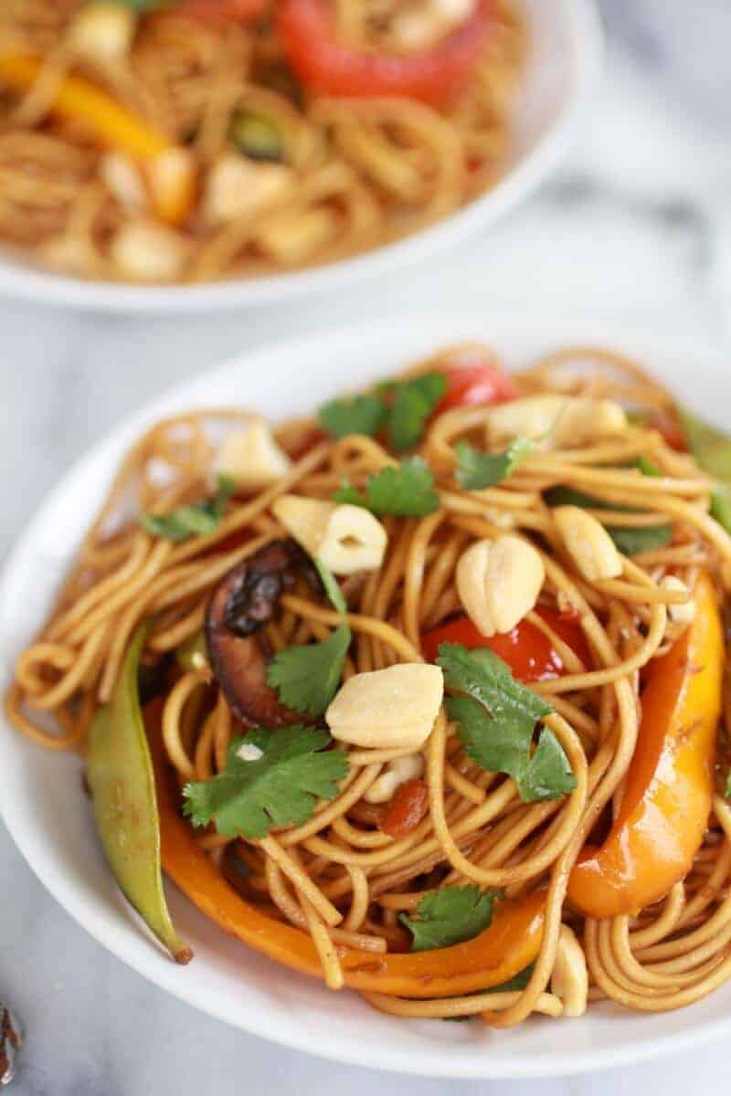 Spring Vegetable Lo Mein-5