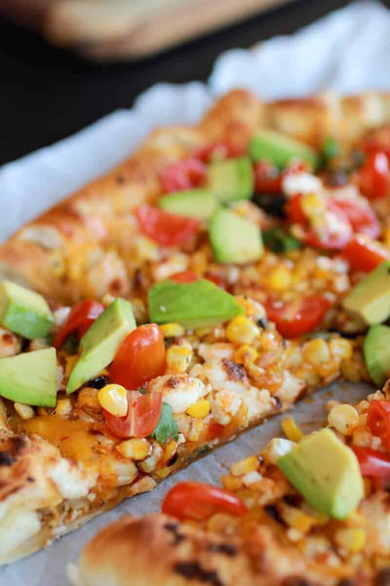 Grilled Corn and Chipotle Pesto Pizza with Queso Fresco | https://body-metrics.site/