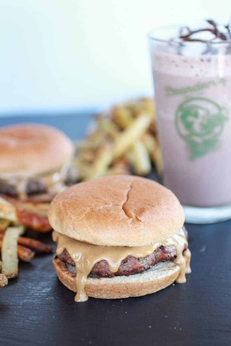 Peanut Butter Burgers with Slim Jim Fries and Chocolate Malted Milkshake | https://body-metrics.site/