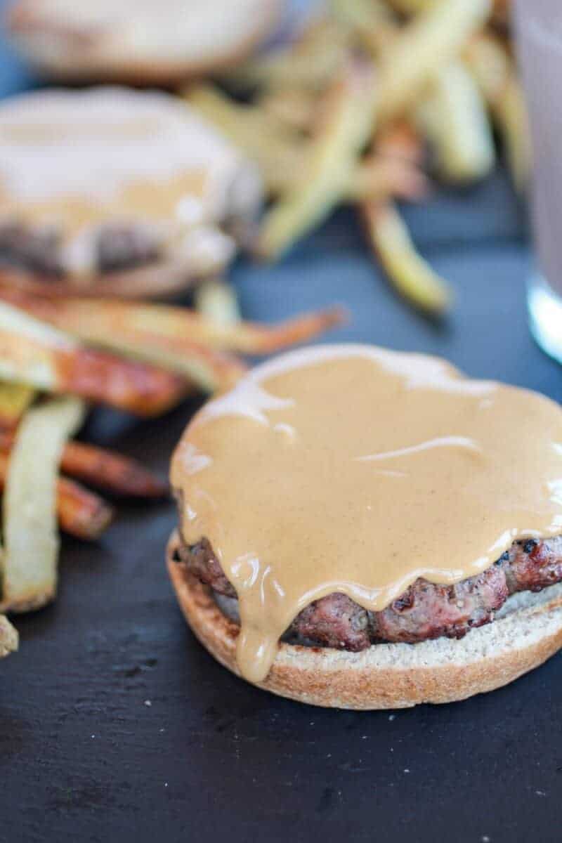 Peanut Butter Burgers with Slim Jim Fries and Chocolate Malted Milkshake | https://body-metrics.site/
