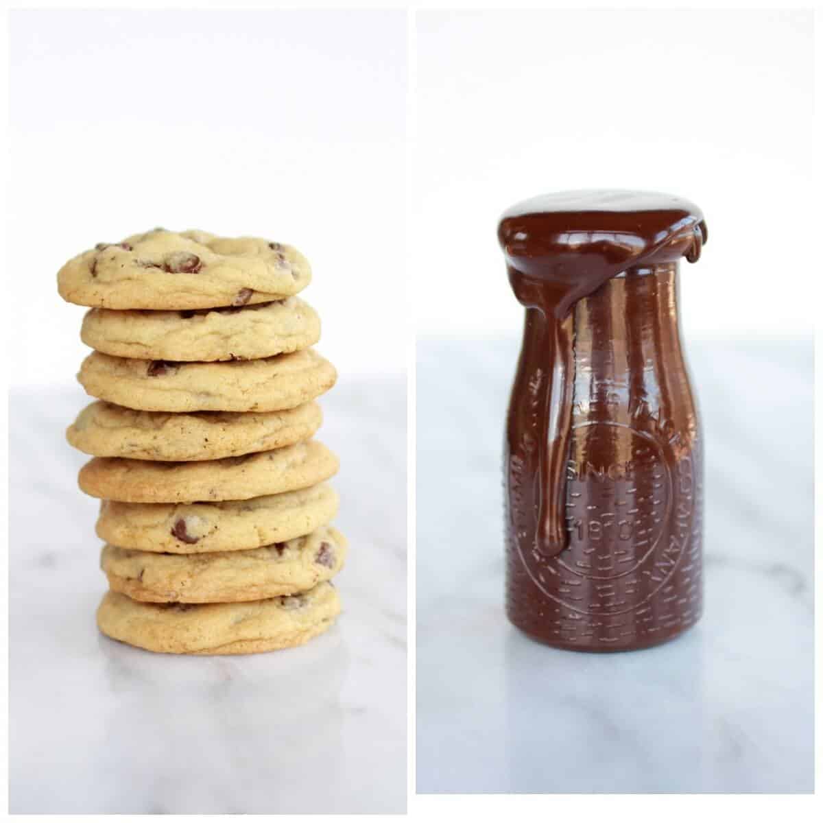 Hot Fudge Chocolate Chip Cookie Cookie Dough Ice Cream Sandwich | https://body-metrics.site/