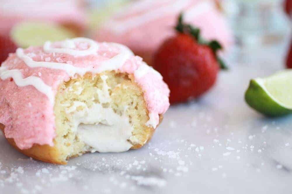 Strawberry Margarita Cream Filled Donuts | https://body-metrics.site/