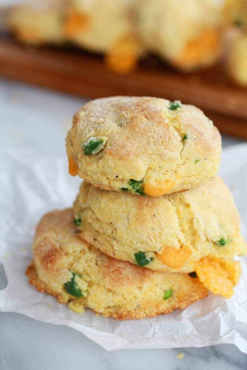 Sweet Honey Jalapeño Cheddar Cornbread Biscuits | https://body-metrics.site/