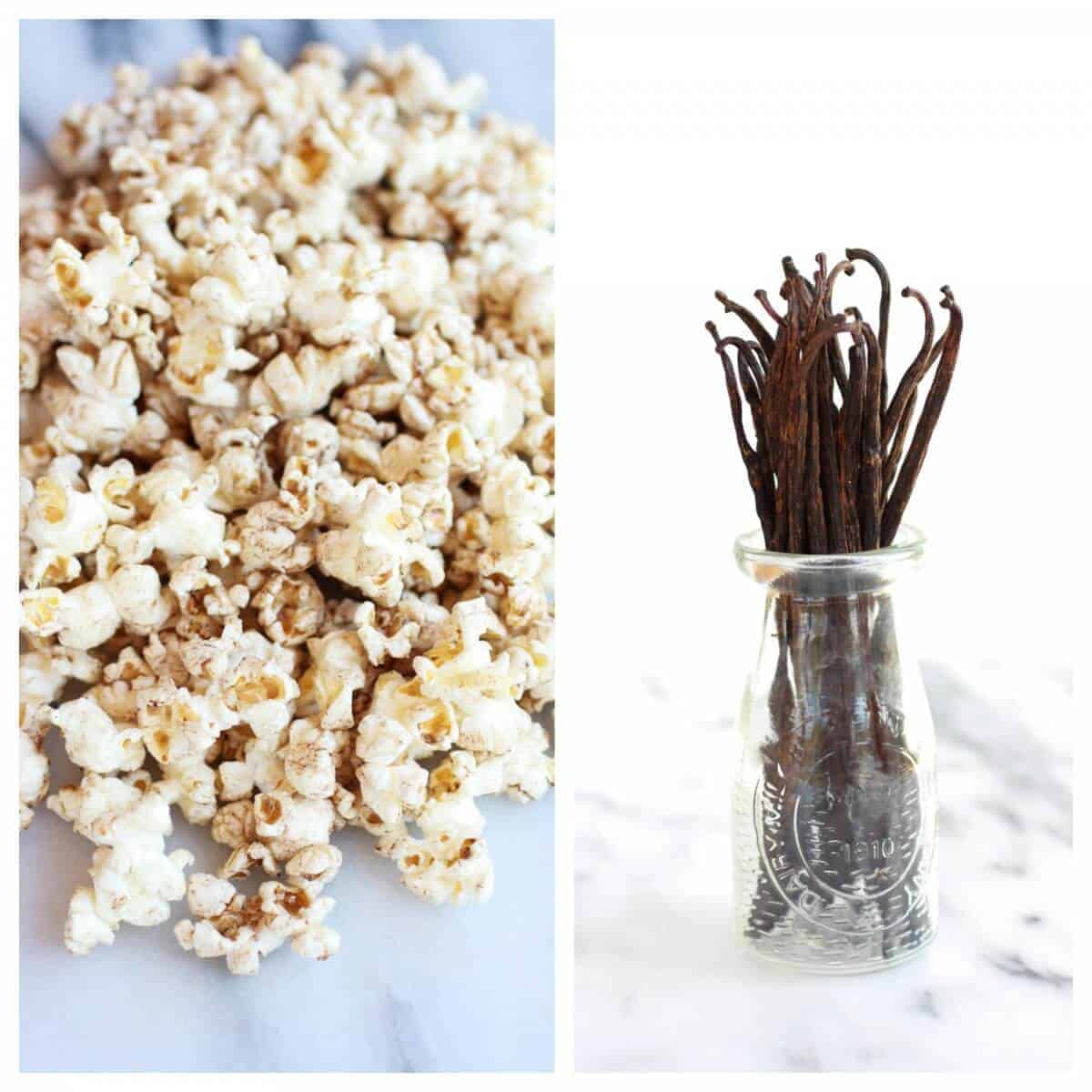 Sugared Brown Butter Vanilla Bean Popcorn Chocolate Cupcakes | halfbakedharvest.com