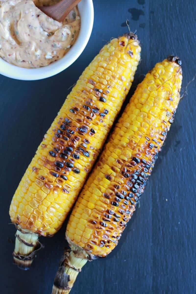 Exactly How I Grill My Corn + Chipotle Lime and Cotija Cheese Butter | halfbakedharvest.com