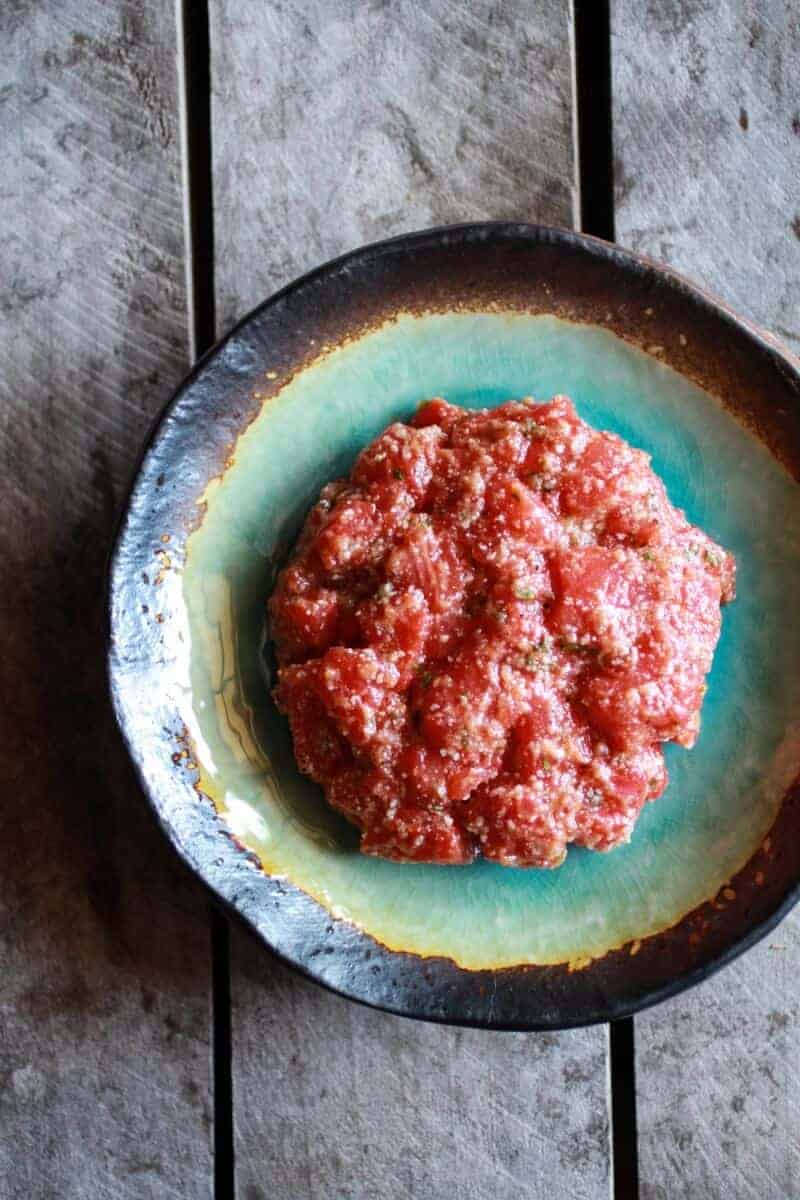 Hawaiian BBQ Salmon Burgers with Coconut Caramelized Pineapple | halfbakedharvest.com