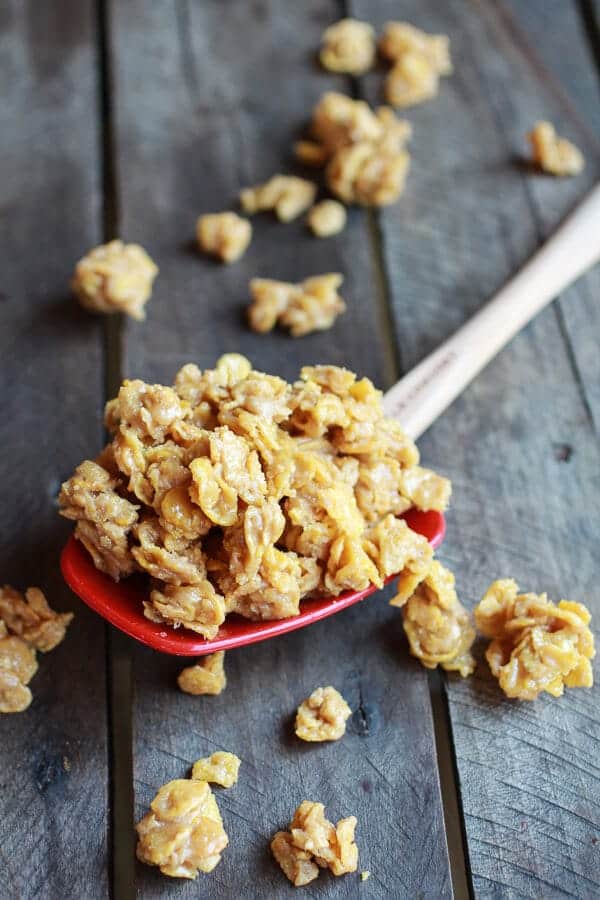 Chewy Chocolate Drenched Peanut Butter Cornflake Crunch Fudge Brownies | halfbakedharvest.com