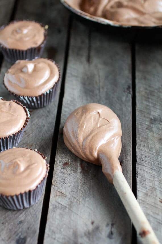 S'more Milk Chocolate Mousse Chocolate Cups | halfbakedharvest.com