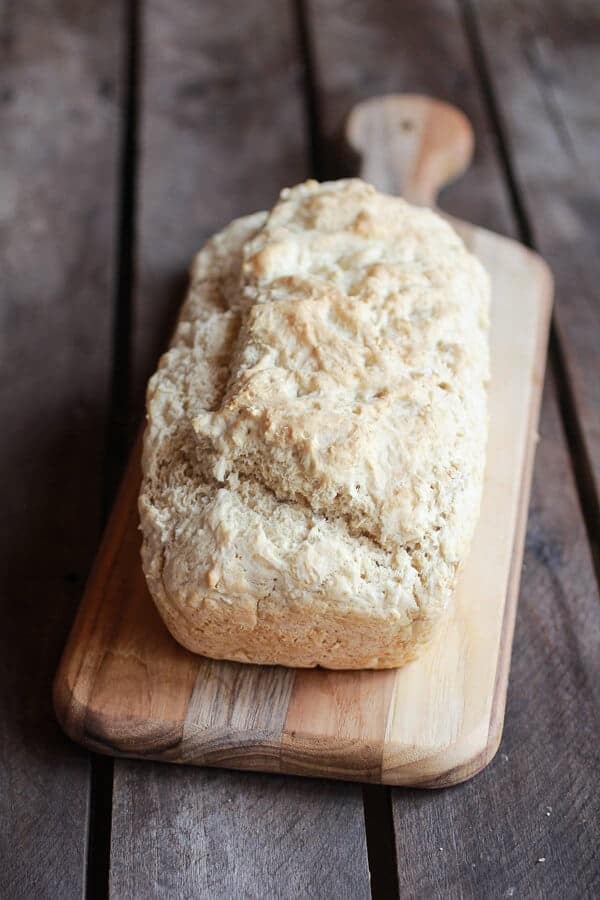 5 Ingredient Beer Bread | halfbakedharvest.com