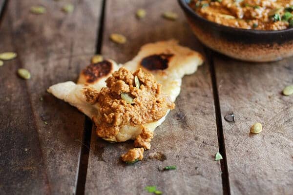 Roasted Pumpkin Seed Hummus | halfbakedharvest.com