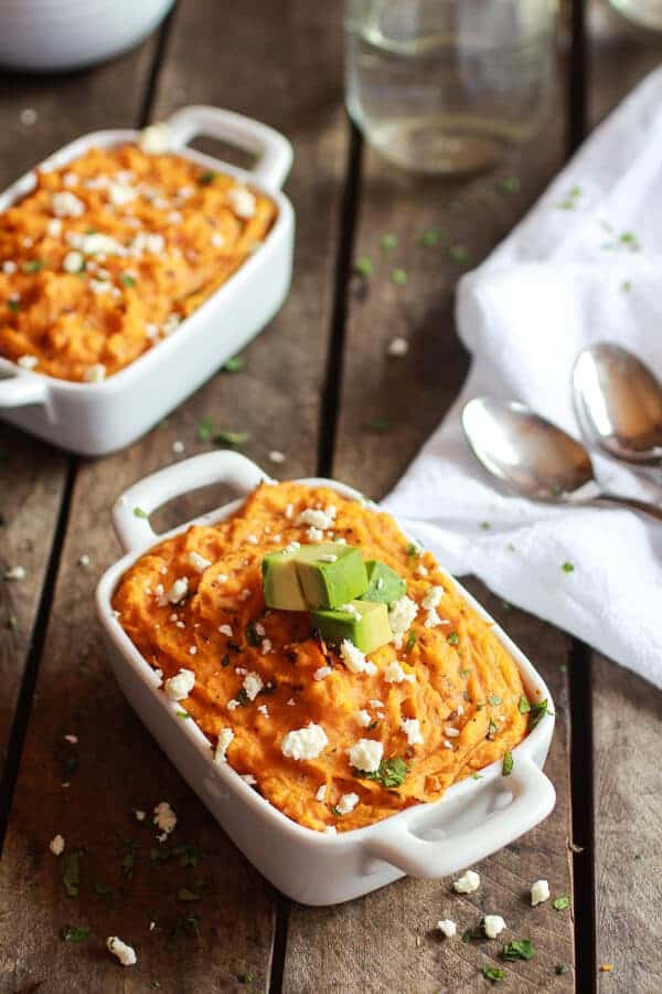 Cheddar Sweet Potato and Chorizo Shepherds Pies | halfbakedharvest.com