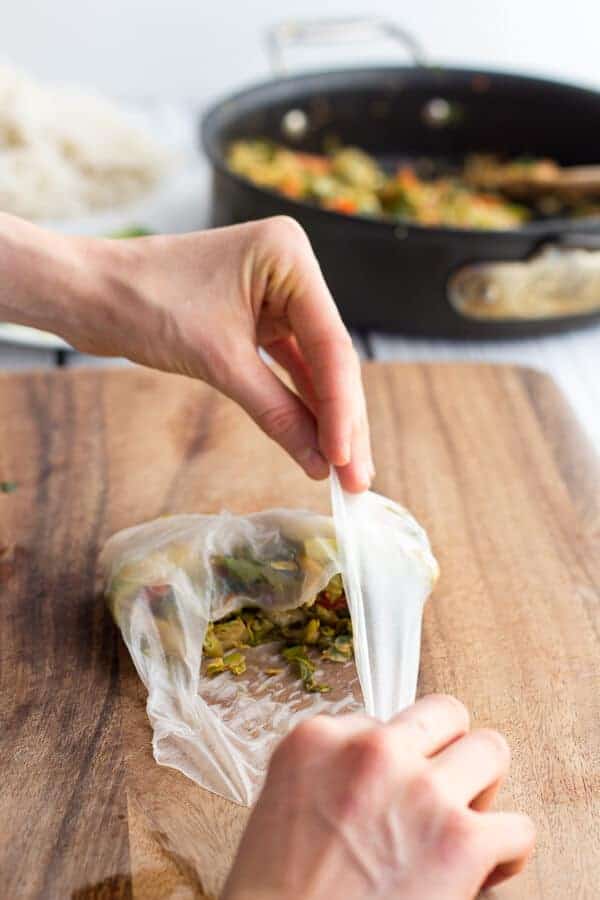 Brussels Sprout + Avocado Winter Rolls with Grapefruit Hoisin Dipping Sauce | halfbakedharvest.com