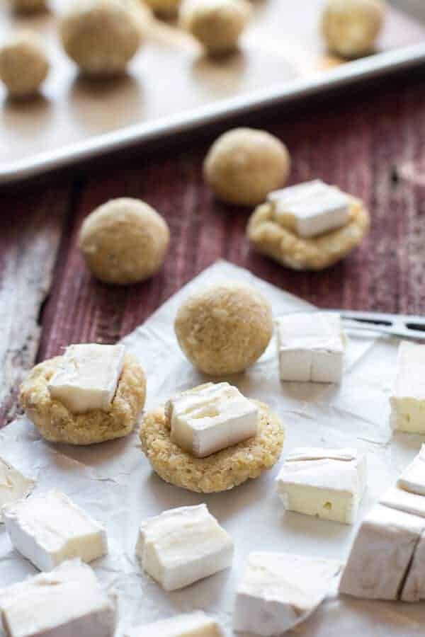 Coconut Crusted Brie Stuffed Quinoa Bites | halfbakedharvest.com