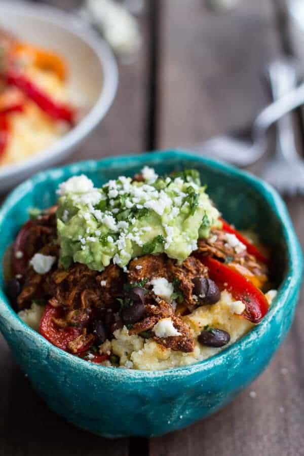 Easy Chicken Tamale Burrito Bowls | halfbakedharvest.com