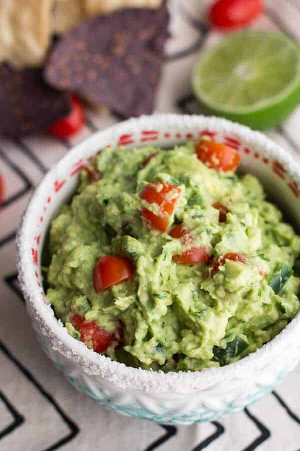 Ridiculously Easy Classic Fiesta Guacamole | halfbakedharvest.com