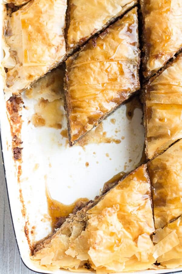 Salted Chocolate Chip Cookie Baklava | halfbakedharvest.com