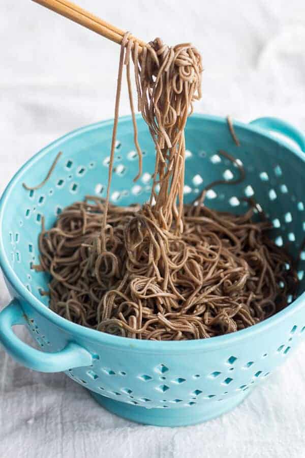 Hoisin Caramelized Salmon and Sesame Soba Noodle Bowls | halfbakedharvest.com
