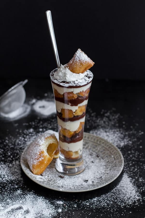 Beignets Tiramisu with chocolate Ganache | halfbakedharvest.com
