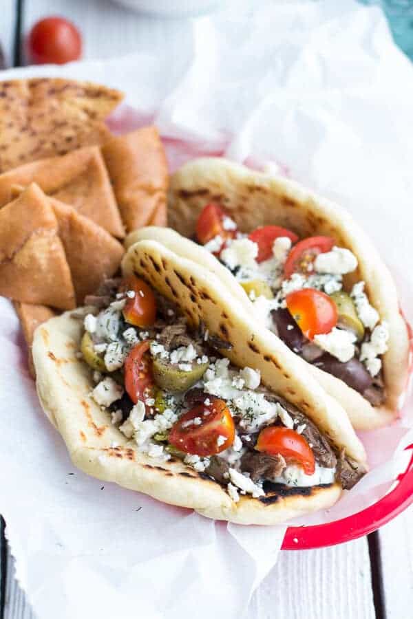 Easy Traditional Greek Gyros | halfbakedharvest.com