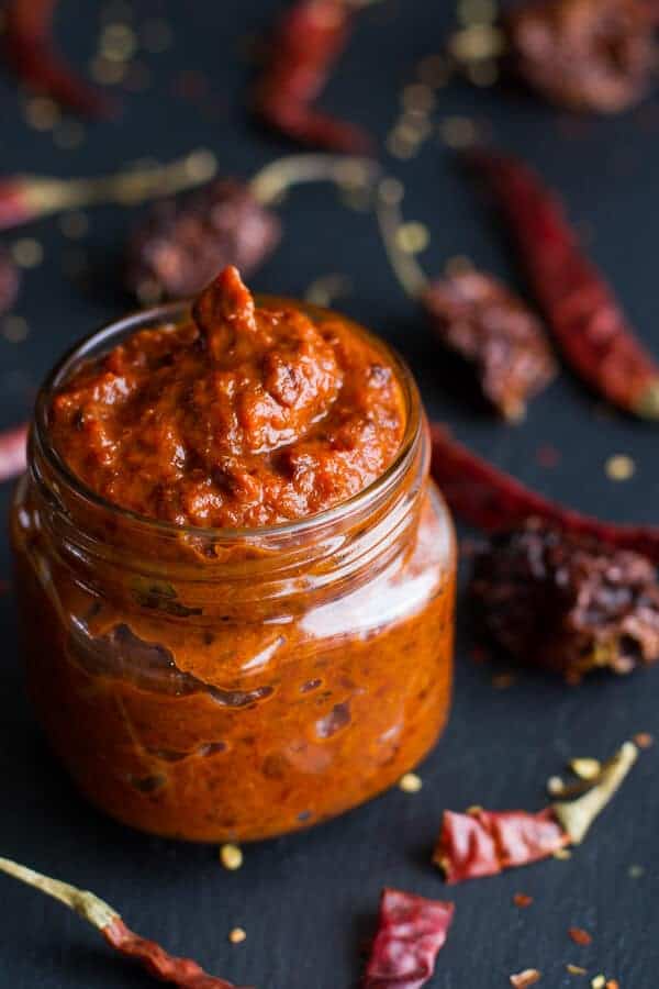 Homemade Harissa (Spicy Red Pepper Sauce) | halfbakedharvest.com