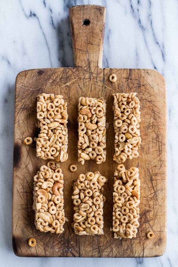 Honey Nut Cheerio Bars | halfbakedharvest.com @hbharvest