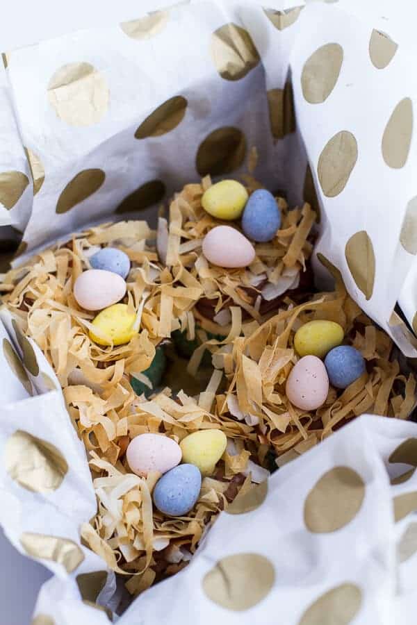 Angel Food Cupcakes with Chocolate Whipped Coconut Frosting + Crispy Phyllo Nest.-7