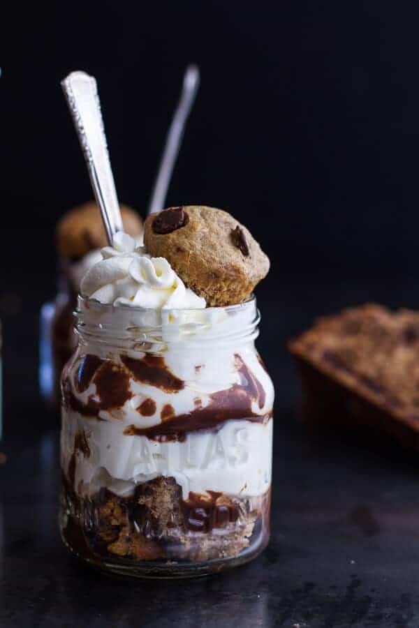 Banana Bread Chocolate Fudge Swirled Cheesecakes | halfbakedharvest.com