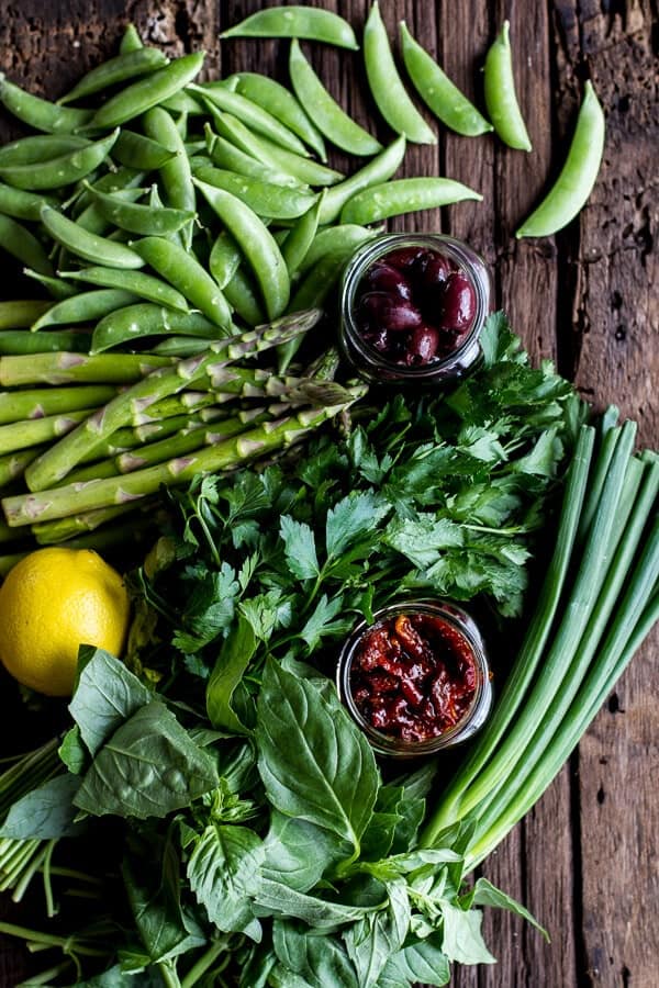 Quick and Simple Springtime Skillet Lasagna with a Mediterranean Kick | halfbakedharvest.com