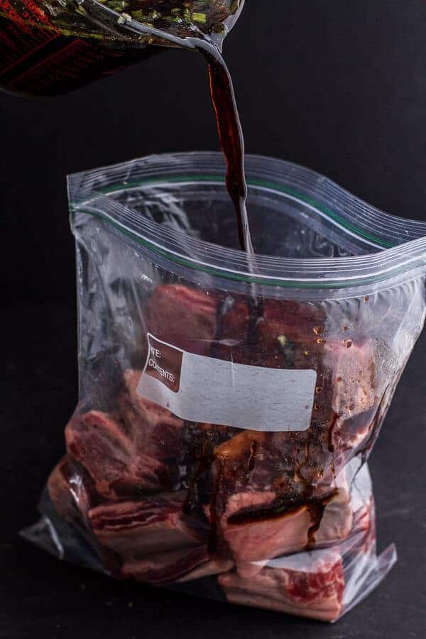 Grilled Korean BBQ Short Rib Dogs w-Sweet Peach Relish + Spicy Korean Slaw | halfbakedharvest.com