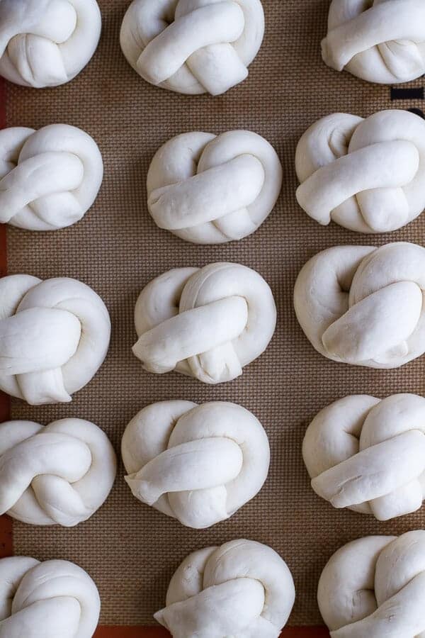 No-Churn Caramel Peanut Butter Cup Soft Pretzel Ice Cream Sammies w-Hot Fudge | halfbakedharvest.com