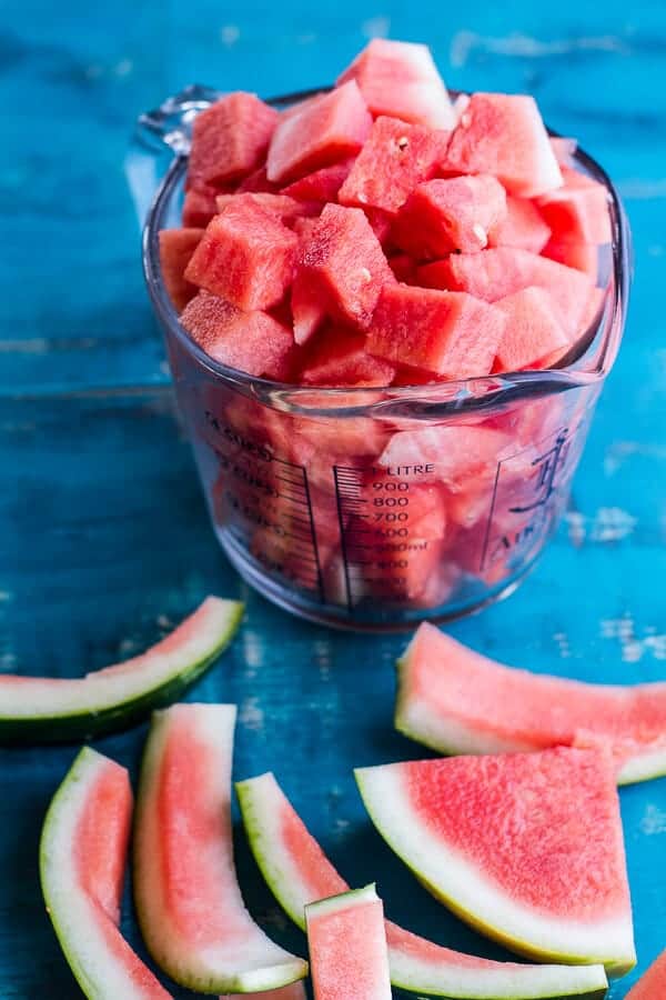 Pink Watermelon Lemonade Slushies | halfbakedharvest.com