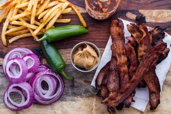 Spicy Penut Butter bacon Sliders | halfbakedharvest.com