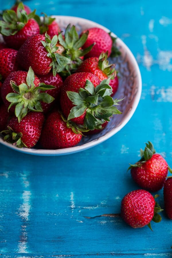 Caramelized Strawberry and Graham Cracker Crumble Ice Cream | halfbakedharvest.com