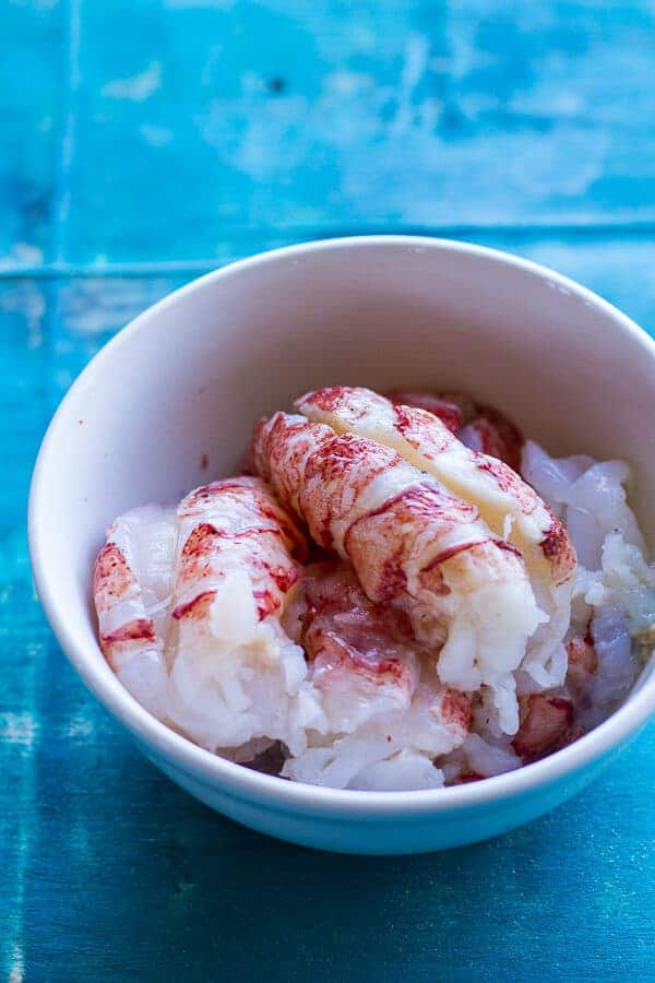 Lobster Burgers w/Browned Butter Lemon Aioli + Basil Corn Salsa, Bacon ‘n’ Avocado | halfbakedharvest.com