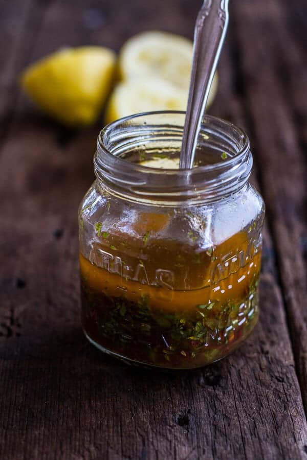 Moroccan Chicken Salad with Pistachio Crusted Fried Goat Cheese + Garlic Naan | halfbakedharvest.com