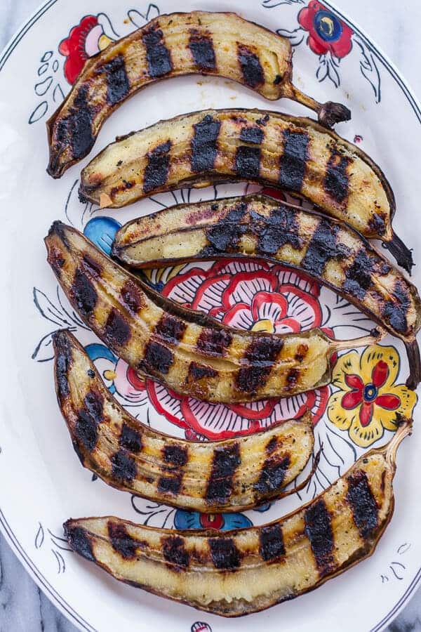 Vegan Deconstructed Boozy Mocha Drenched Grilled Banana Coconut Cream Pies | halfbakedharvest.com