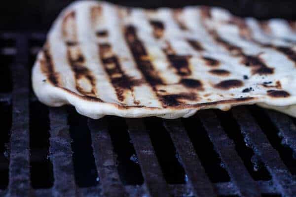 Toasted Walnut Pesto and Caramelized Nectarine and Gorgonzola Pizza w/Spicy Balsamic Drizzle | halfbakedharvest.com
