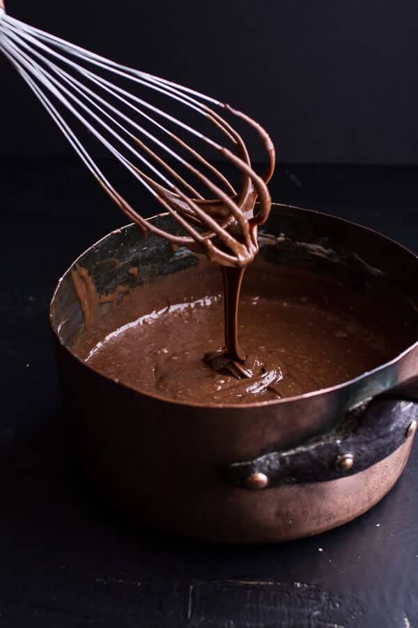 Magic Gooey Chocolate Meringue Texas Sheet Cake | halfbakedharvest.com @hbharvest