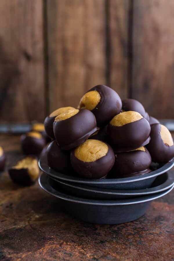 Healthy Harvest Buckeyes | halfbakedharvest.com @hbharvest