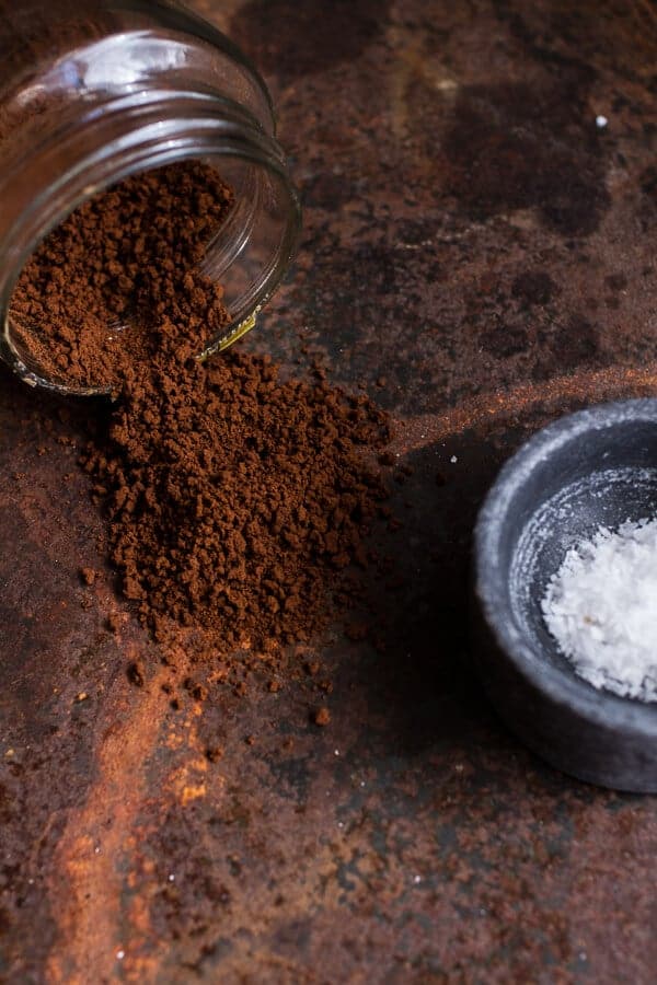 Salted Caramel Mocha + Nutella Brownies | halfbakedharvest.com @hbharvest