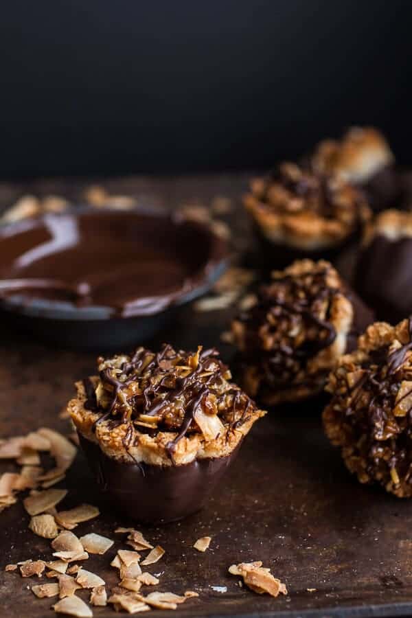 Samoa Macaroon Tarts | halfbakedharvest.com @hbharvest