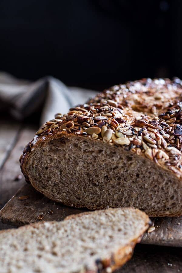 Seeded Whole Grain Breakfast Bread | halfbakedharvest.com @hbharvest