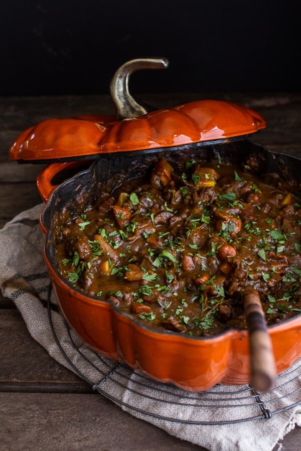 Butternut Squash and Beefy Mushroom Pot Pies w/Flakey Taleggio Crust | halfbakedharvest.com @hbharvest
